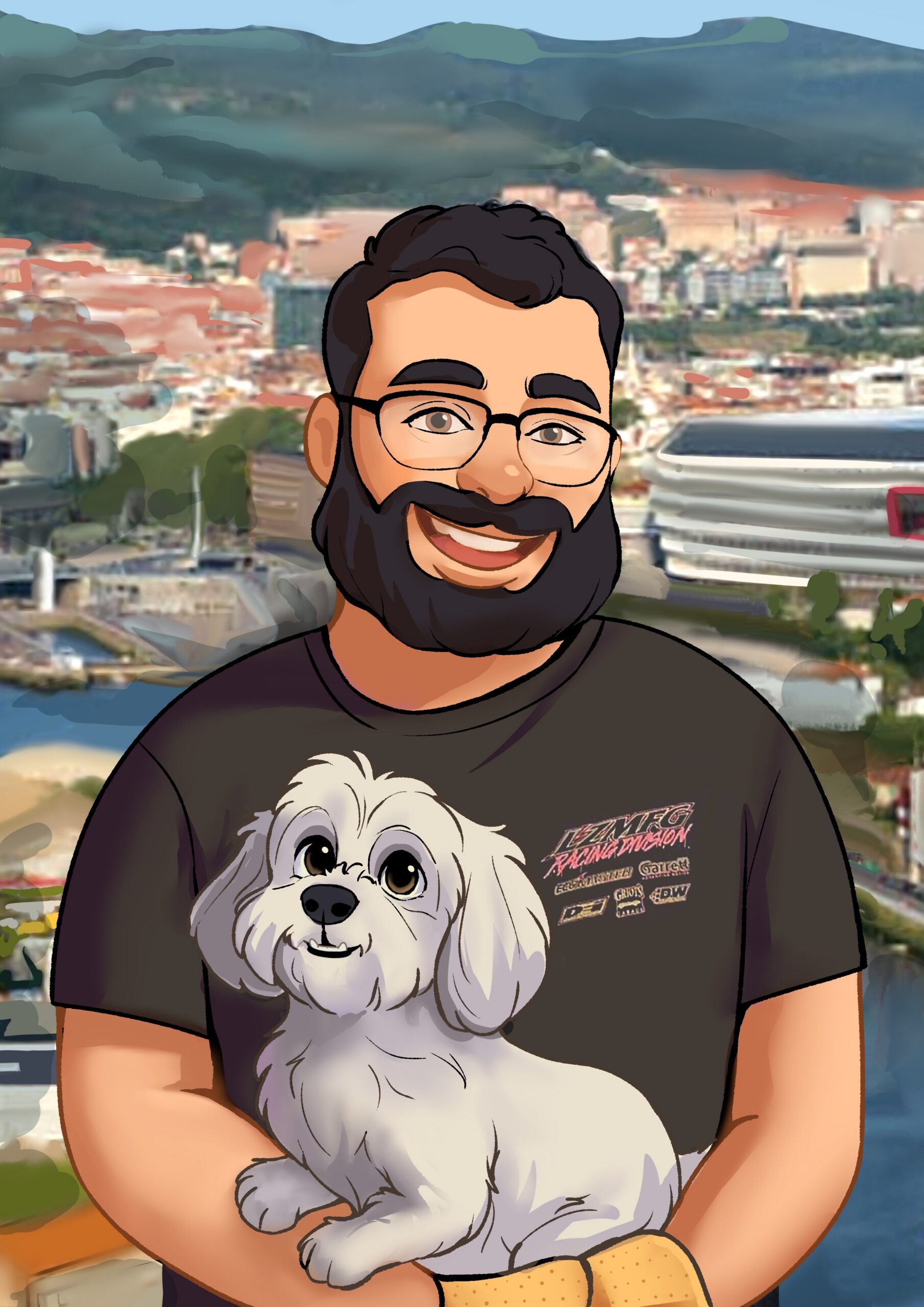 Retrato estilo Cartoon - Imagen 2